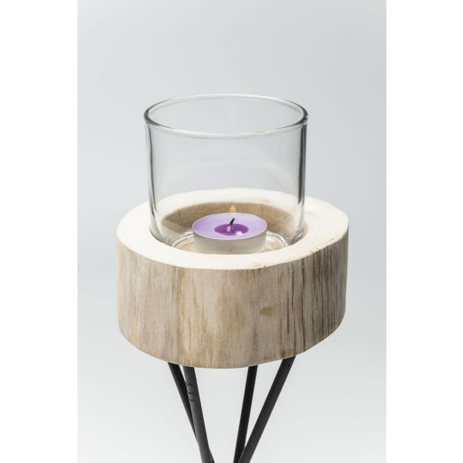Świecznik Candle Holder flint stone 53 cm  - Kare Design